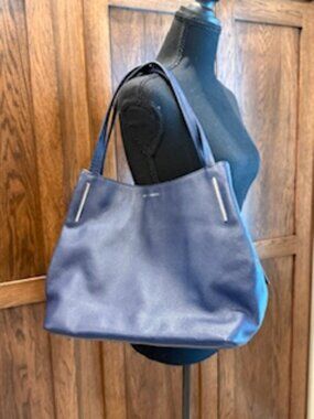 Vince Camuto Navy Hobo Bag – 3 Compartments, Chic & Functional